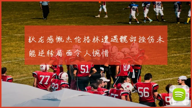 狄龙感慨杰伦格林遭遇髋部挫伤未能逆转局面令人惋惜